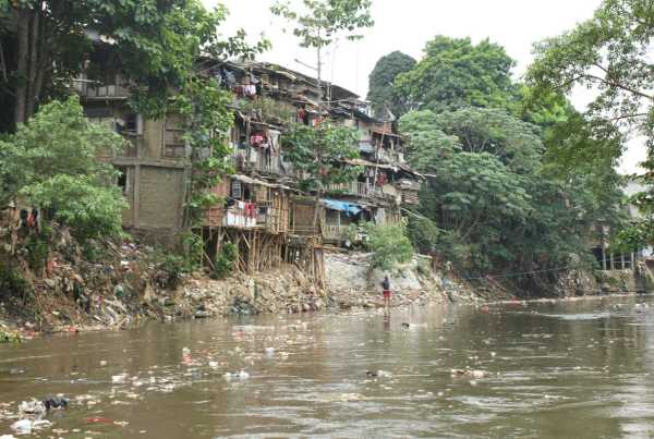 The Ciliwung River